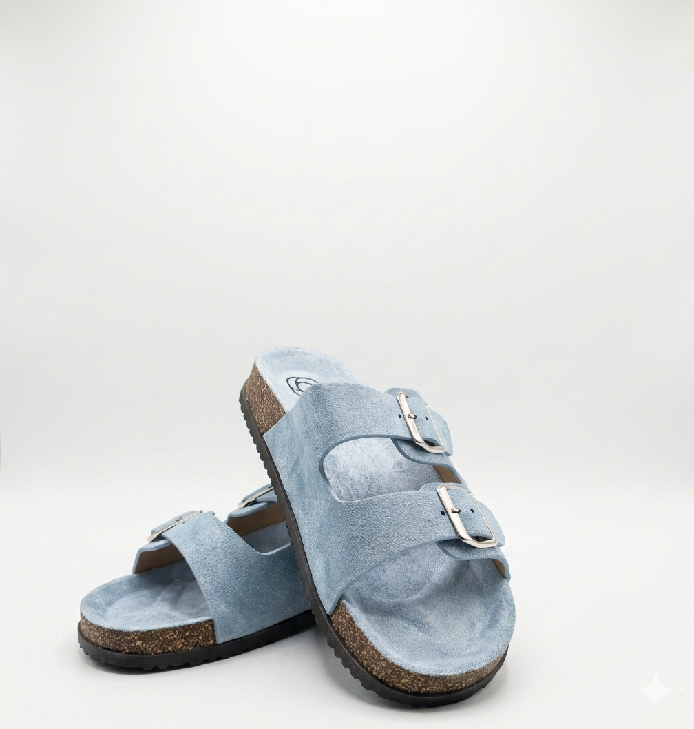 LaVéra - Pantoletten Blue